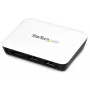 StarTech.com USB 3.0 uz Gigabit Ethernet NIC tīkla adapteris ar 3 portu centrmezglu - balts