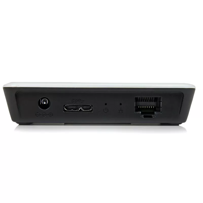 StarTech.com USB 3.0 uz Gigabit Ethernet NIC tīkla adapteris ar 3 portu centrmezglu - balts