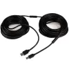 StarTech.com 65 pēdas (20 m) aktīvs USB 2.0 A uz B kabelis, garš USB kabelis, USB printera kabelis, 1x USB A (vīr.), 1x USB B (vīr.), melns