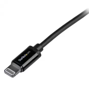 StarTech.com 1 m (3 pēdas) USB–Lightning kabelis – iPhone / iPad / iPod lādēšanas kabelis – ātrās uzlādes Lightning–USB kabelis – Apple MFi sertificēts – melns