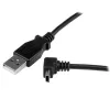 StarTech.com 1 m Mini USB kabelis - A uz augšup vērstu leņķa Mini B
