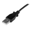 StarTech.com 1 m Mini USB kabelis - A uz augšup vērstu leņķa Mini B