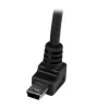StarTech.com 1 m Mini USB kabelis - A uz augšup vērstu leņķa Mini B