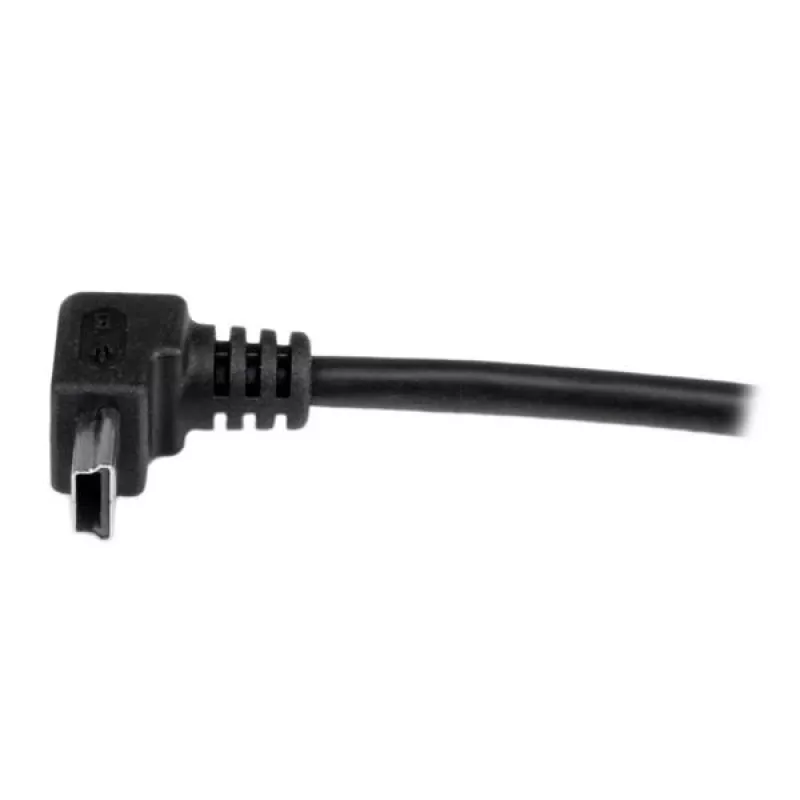 StarTech.com 1 m Mini USB kabelis - A uz augšup vērstu leņķa Mini B