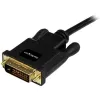 StarTech.com 1,8 m Mini DisplayPort uz DVI kabelis — Mini DP uz DVI adaptera kabelis — 1080p video — pasīvs mDP 1.2 uz DVI-D Single Link — mDP vai Thunderbolt 1/2 Mac/PC uz DVI monitoru