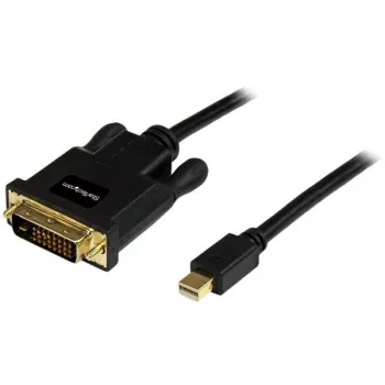 StarTech.com 0,9 m Mini DisplayPort–DVI kabelis — Mini DP–DVI adaptera kabelis — 1080p video — pasīvs mDP 1.2 uz DVI-D Single Link — mDP vai Thunderbolt 1/2 Mac/PC uz DVI monitoru