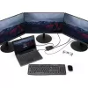 StarTech.com 3 portu vairāku monitoru adapteris — Mini DisplayPort uz DisplayPort MST centrmezgls, divi 4K 30 Hz un viens 1080p — video sadalītājs paplašinātam darbvirsmas režīmam tikai Windows sistēmās — mDP 1.2 uz 3x DP