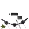 StarTech.com 3 portu vairāku monitoru adapteris — Mini DisplayPort uz DisplayPort MST centrmezgls, divi 4K 30 Hz un viens 1080p — video sadalītājs paplašinātam darbvirsmas režīmam tikai Windows sistēmās — mDP 1.2 uz 3x DP