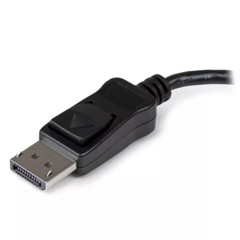 StarTech.com 3 portu vairāku monitoru adapteris — DisplayPort 1.2 MST centrmezgls uz diviem 4K 30Hz un 1x 1080p — video sadalītājs paplašinātam darbvirsmas režīmam tikai Windows datoros — DP uz 3x DP monitoriem