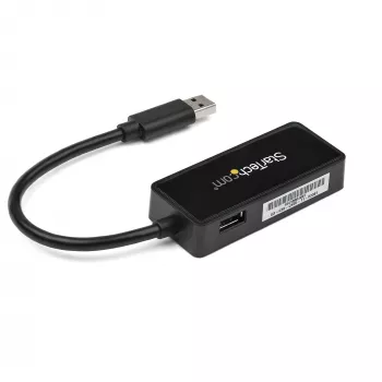 StarTech.com USB 3.0 uz Gigabit Ethernet adapteris NIC ar USB portu - melns