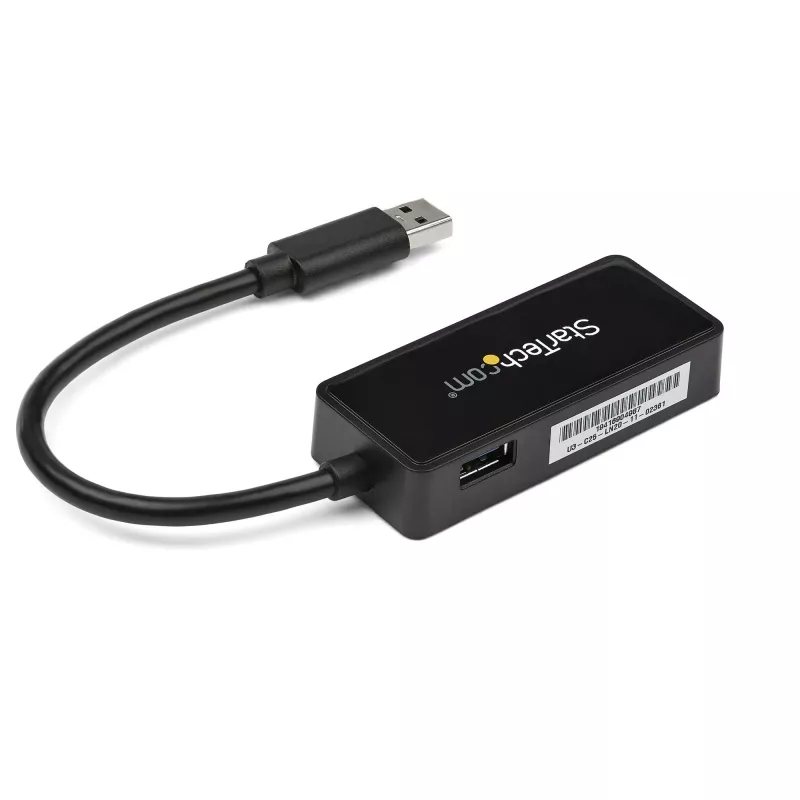 StarTech.com USB 3.0 uz Gigabit Ethernet adapteris NIC ar USB portu - melns
