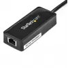 StarTech.com USB 3.0 uz Gigabit Ethernet adapteris NIC ar USB portu - melns
