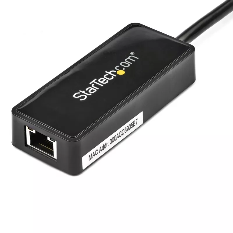 StarTech.com USB 3.0 uz Gigabit Ethernet adapteris NIC ar USB portu - melns