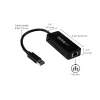 StarTech.com USB 3.0 uz Gigabit Ethernet adapteris NIC ar USB portu - melns