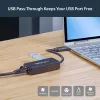 StarTech.com USB 3.0 uz Gigabit Ethernet adapteris NIC ar USB portu - melns