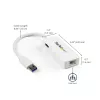 StarTech.com USB 3.0 uz Gigabit Ethernet adapteris NIC ar USB portu – balts