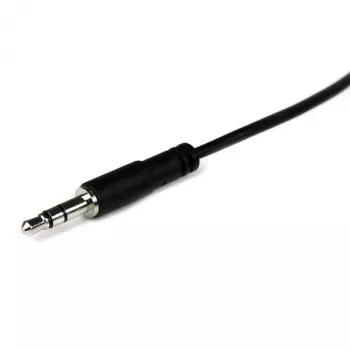 StarTech.com 2m plāns 3,5 mm stereo pagarinātāja audio kabelis — vīr./siev.