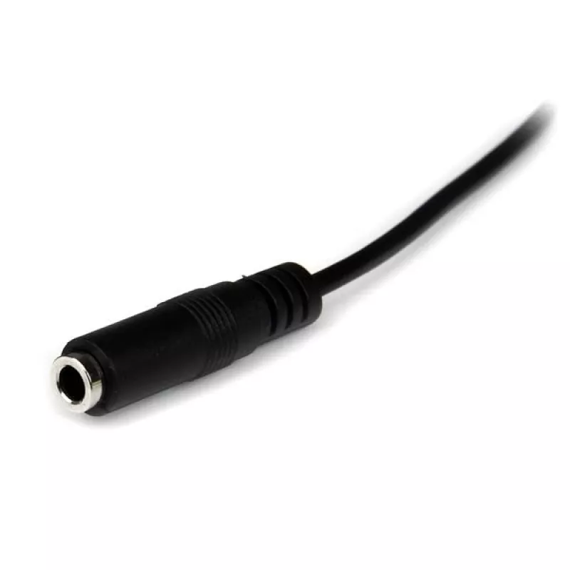 StarTech.com 2m plāns 3,5 mm stereo pagarinātāja audio kabelis — vīr./siev.