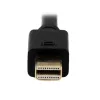StarTech.com 10 pēdu (3 m) Mini DisplayPort uz VGA adaptera pārveidotāja kabelis – mDP uz VGA 1920x1200 - melns
