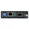 StarTech.com Gigabit Ethernet optisko šķiedru multivides pārveidotājs ar atvērtu SFP slotu