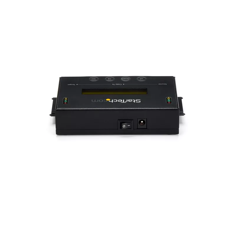 StarTech.com 1:1 autonomais cietā diska dublikators un dzēšanas ierīce, SATA HDD/SSD disku klonētājs un dzēšanas ierīce, LCD displejs, atbilst TAA, neatkarīgs no operētājsistēmas