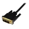StarTech.com 2 m Mini HDMI uz DVI kabelis – DVI-D uz HDMI kabelis (1920x1200p) – 19 kontaktu HDMI Mini vīrišķais uz DVI-D vīrišķais – digitālā monitora kabeļa adapteris vīr./vīr. – Mini HDMI uz DVI adapteris