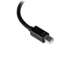 StarTech.com Mini DisplayPort–VGA adapteris – aktīvs Mini DP–VGA pārveidotājs – 1080p video – mDP vai Thunderbolt 1/2 Mac/PC uz VGA monitoru/projektoru/displeju – mDP 1.2–VGA pārejas kabelis – melns