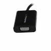 StarTech.com Mini DisplayPort–VGA adapteris – aktīvs Mini DP–VGA pārveidotājs – 1080p video – mDP vai Thunderbolt 1/2 Mac/PC uz VGA monitoru/projektoru/displeju – mDP 1.2–VGA pārejas kabelis – melns
