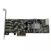 StarTech.com 4 Portu PCI Express (PCIe) SuperSpeed USB 3.0 Kartes Adapteris ar 2 Dedicated 5Gbps Kanāliem - UASP - SATA / LP4 Barošana