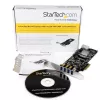 StarTech.com 4 Portu PCI Express (PCIe) SuperSpeed USB 3.0 Kartes Adapteris ar 2 Dedicated 5Gbps Kanāliem - UASP - SATA / LP4 Barošana