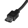 StarTech.com USB 3.0 uz eSATA cieto disku / SSD / optisko disku adaptera kabelis - 3 pēdu eSATA cietā diska uz USB 3.0 adaptera kabelis - SATA 6 Gbps