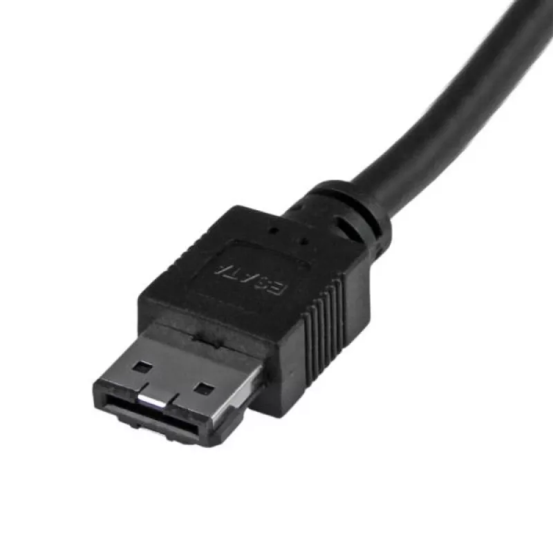 StarTech.com USB 3.0 uz eSATA cieto disku / SSD / optisko disku adaptera kabelis - 3 pēdu eSATA cietā diska uz USB 3.0 adaptera kabelis - SATA 6 Gbps