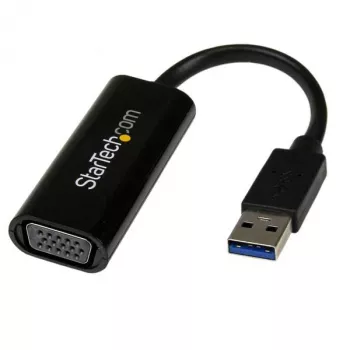 StarTech.com USB 3.0 uz VGA adapteris, USB uz VGA monitora pārveidotājs priekš Windows, plāns (nav atbalsta macOS/ChromeOS/Linux) - TAA