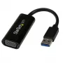 StarTech.com USB 3.0 uz VGA adapteris, USB uz VGA monitora pārveidotājs priekš Windows, plāns (nav atbalsta macOS/ChromeOS/Linux) - TAA