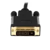 StarTech.com 3 pēdu (1 m) DisplayPort–DVI kabelis — 1080p video — aktīvs DisplayPort–DVI adaptera kabelis — DisplayPort–DVI-D viena posma kabeļu pārveidotājs — DP 1.2–DVI monitora kabelis