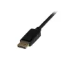 StarTech.com 3 pēdu (1 m) DisplayPort–DVI kabelis — 1080p video — aktīvs DisplayPort–DVI adaptera kabelis — DisplayPort–DVI-D viena posma kabeļu pārveidotājs — DP 1.2–DVI monitora kabelis
