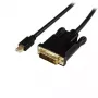 StarTech.com 1,8 m Mini DisplayPort–DVI kabelis - aktīvs Mini DP–DVI adaptera kabelis - 1080p video - mDP 1.2 uz DVI-D Single Link - mDP vai Thunderbolt 1/2 Mac/PC uz DVI monitoru