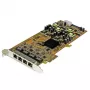 StarTech.com 4 portu Gigabit Power over Ethernet PCIe tīkla karte - PSE / PoE PCI Express NIC - TAA