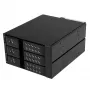 StarTech.com 3 nodalījumu alumīnija bezpaliktņu karstās nomaiņas mobilā plaukta aizmugures plate 3,5 inch SAS II/SATA III – 6 Gbps HDD