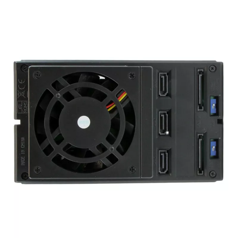 StarTech.com 3 nodalījumu alumīnija bezpaliktņu karstās nomaiņas mobilā plaukta aizmugures plate 3,5 inch SAS II/SATA III – 6 Gbps HDD