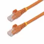 StarTech.com 3m CAT6 Ethernet kabelis – oranžs CAT 6 Gigabit Ethernet vads – 250MHz 100W PoE RJ45 UTP tīkla/plākstera vads bez aizķeršanās ar stiepes samazināšanu, individuāli pārbaudīts