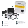 StarTech.com divu vietu cietā diska dublētājs, autonomais USB 3.0 (5 Gbps) / eSATA uz 2,5/3,5 collu SATA III HDD/SSD klonētājs/kopētājs, cietā diska dokstacija, cietā diska klonētājs