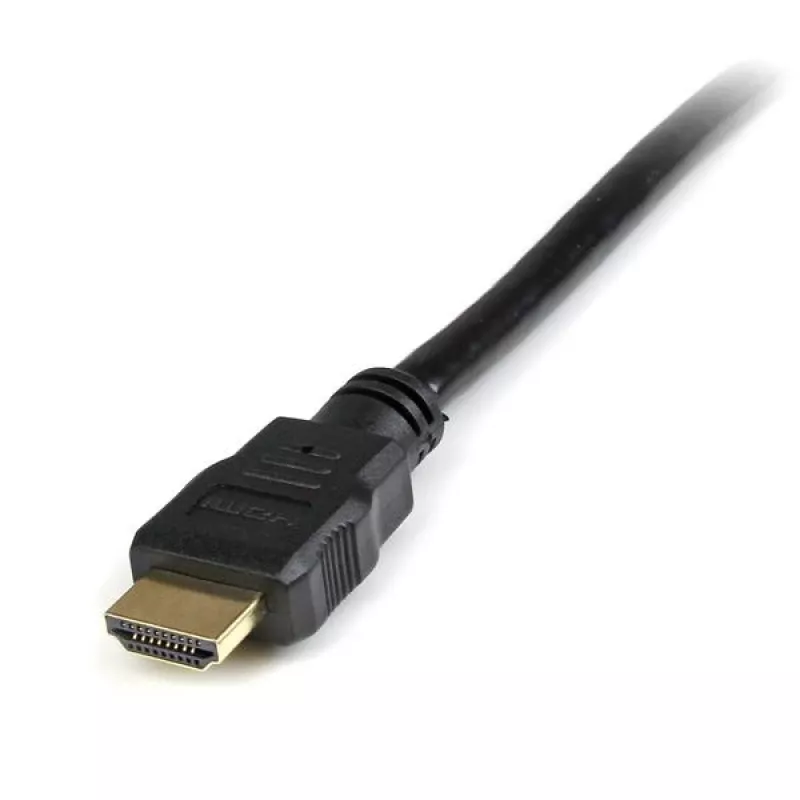 StarTech.com 0,5m HDMI® uz DVI-D kabelis - vīr./vīr., 0,5 m, HDMI, DVI-D, zelts, melns, polivinilhlorīds (PVC)