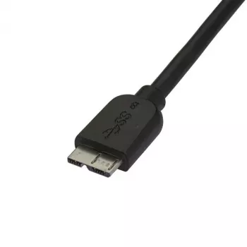 StarTech.com Plāns Micro USB 3.0 kabelis - M/M - 0.5 m (20 collas), 0.5 m, USB A, Micro-USB B, USB 3.2 Gen 1 (3.1 Gen 1), vīr./vīr., melns