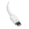 StarTech.com Mini DisplayPort–HDMI adapteris – aktīvs mDP–HDMI video pārveidotājs – 4K 30 Hz – Mini DP vai Thunderbolt 1/2 Mac/PC uz HDMI monitoru/TV/displeju – mDP 1.2–HDMI adaptera sargspraudnis – balts