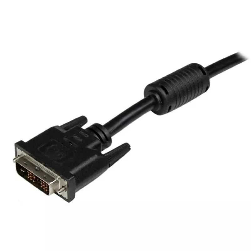 StarTech.com 2m DVI-D Single Link kabelis — vīr./vīr., 2 m, DVI-D, DVI-D, vīrišķais, vīrišķais, melns