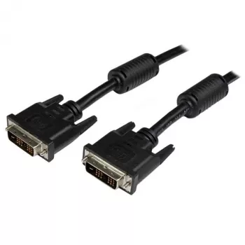 StarTech.com 3m DVI-D vienas saites kabelis — vīr./vīr., 3 m, DVI-D, DVI-D, vīrišķais, vīrišķais, melns
