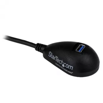 StarTech.com 5 pēdu melns galddatora SuperSpeed USB 3.0 pagarinātāja kabelis — A uz A M/F