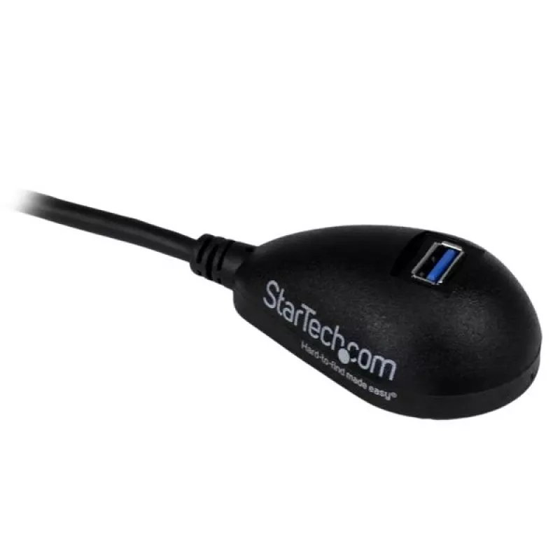 StarTech.com 5 pēdu melns galddatora SuperSpeed USB 3.0 pagarinātāja kabelis — A uz A M/F