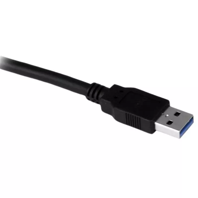 StarTech.com 5 pēdu melns galddatora SuperSpeed USB 3.0 pagarinātāja kabelis — A uz A M/F
